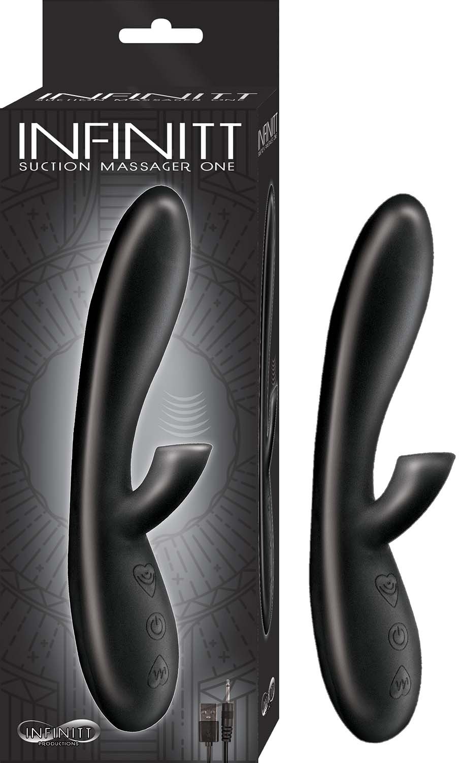 infinitt-suction-massager-one-black Infinitt Suction Massager One - Black - Image 1