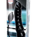 Inflatable 11 Inch Super Dong - Black