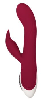 Inflatable Bunny Rechargeable G-Spot Vibrator – Red