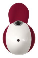 Inflatable Bunny Rechargeable G-Spot Vibrator – Red - Image 8