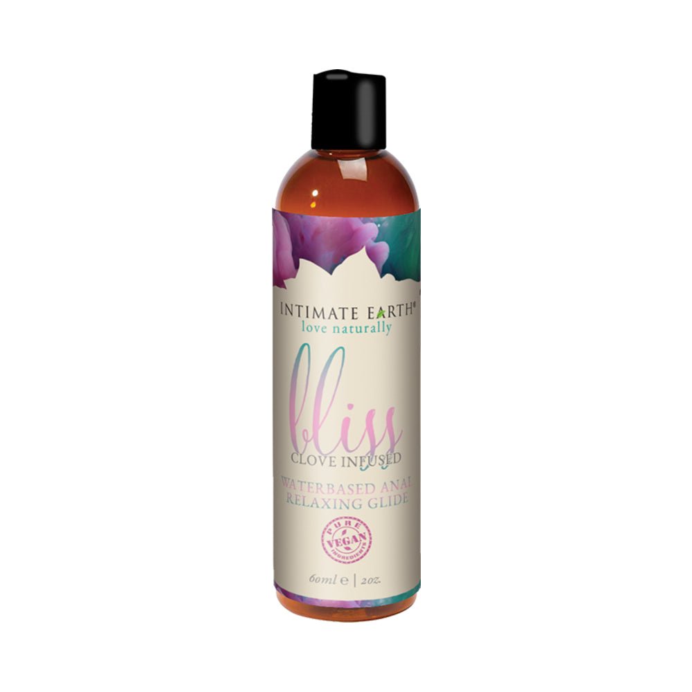 intimate-earth-bliss-clove-infused-water-based-anal-relaxing-glide-2-oz Intimate Earth Bliss Clove Infused Water-Based Anal Relaxing Glide 2 oz. - Image 1