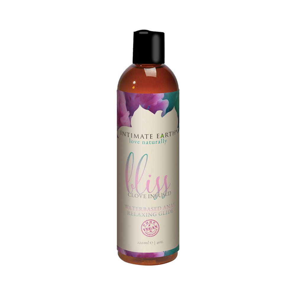 intimate-earth-bliss-clove-infused-water-based-anal-relaxing-glide-4-oz Intimate Earth Bliss Clove Infused Water-Based Anal Relaxing Glide 4 oz. - Image 1