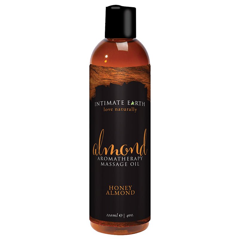 intimate-earth-honey-almond-aromatherapy-massage-oil-4-oz Intimate Earth Honey Almond Aromatherapy Massage Oil 4 oz. - Image 1
