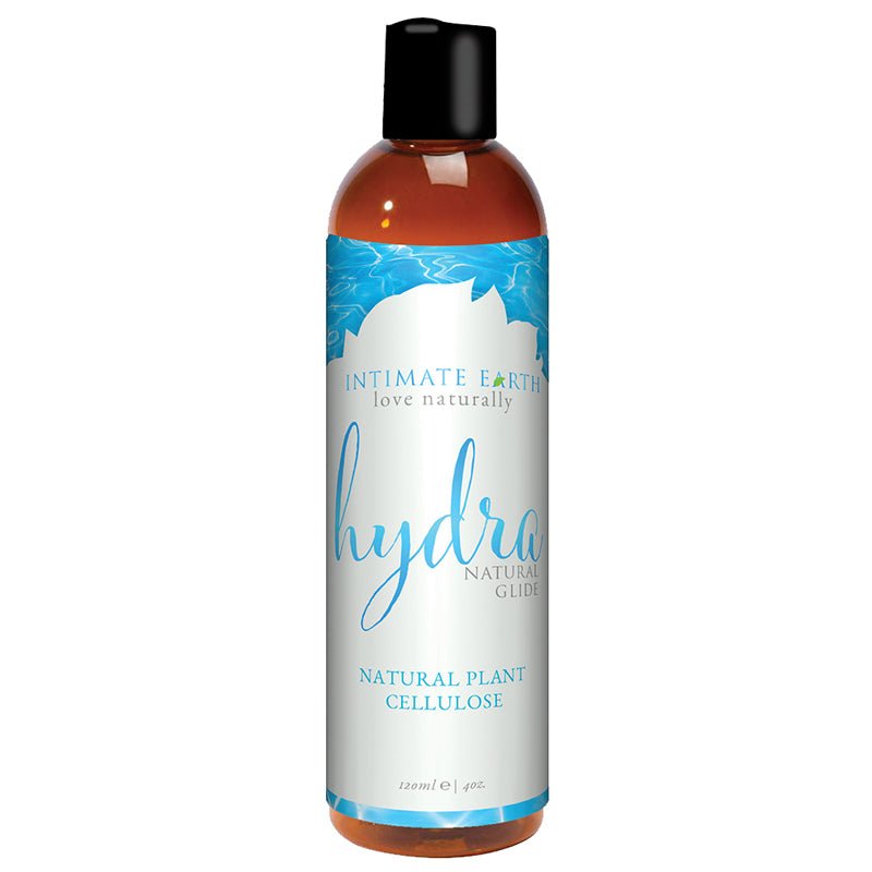 intimate-earth-hydra-water-based-natural-glide-with-plant-cellulose-4-oz Intimate Earth Hydra Water Based Natural Glide with Plant Cellulose 4 oz. - Image 1