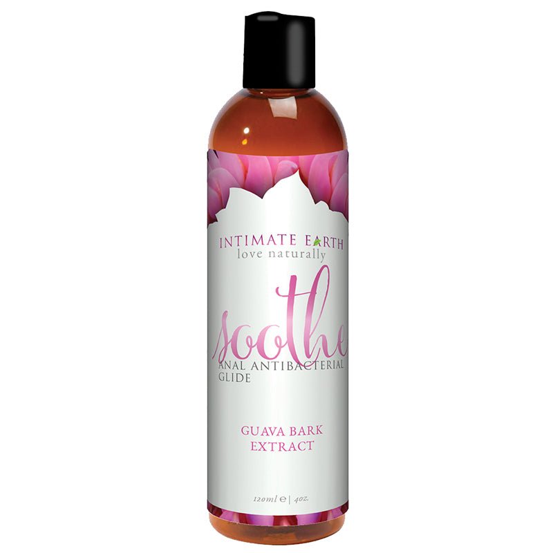 intimate-earth-soothe-anal-antibacterial-glide-with-guava-bark-extract-4-oz Intimate Earth Soothe Anal Antibacterial Glide with Guava Bark Extract 4 oz. - Image 1
