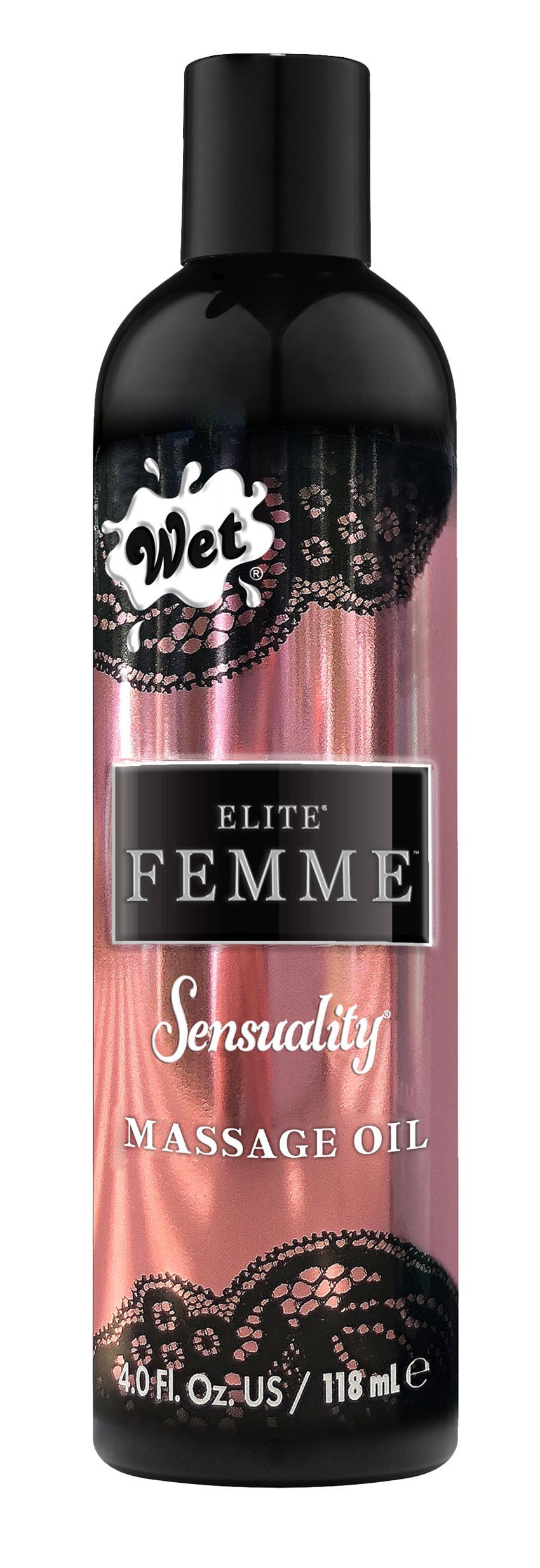 inttimo-by-wet-massage-oil-sensuality-4-fl-oz-120ml Inttimo by Wet Massage Oil - Sensuality - 4 Fl. Oz./ 120ml - Image 1
