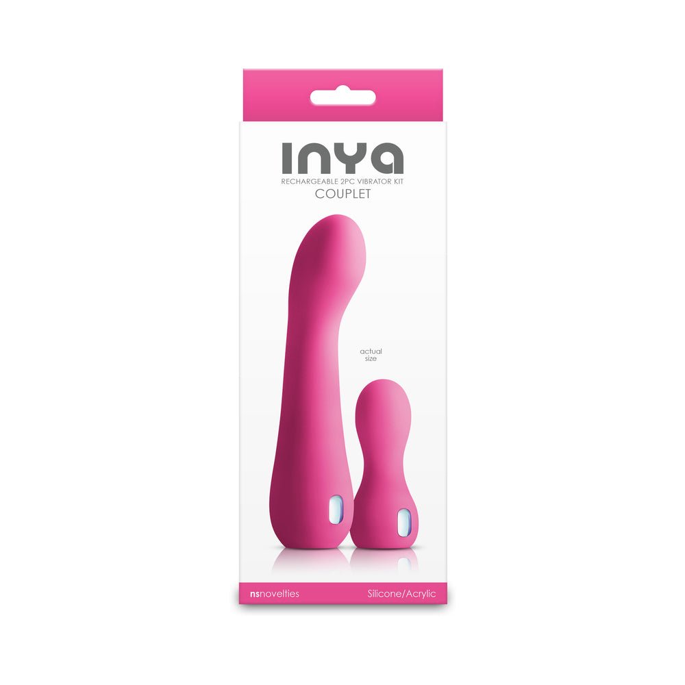 inya-couplet-rechargeable-2-piece-vibrator-kit-pink INYA Couplet Rechargeable 2-Piece Vibrator Kit Pink - Image 1