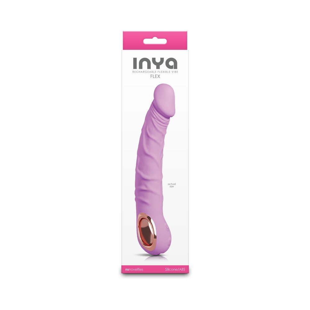 inya-flex-vibrator-bubblegum INYA Flex Vibrator Bubblegum - Image 1
