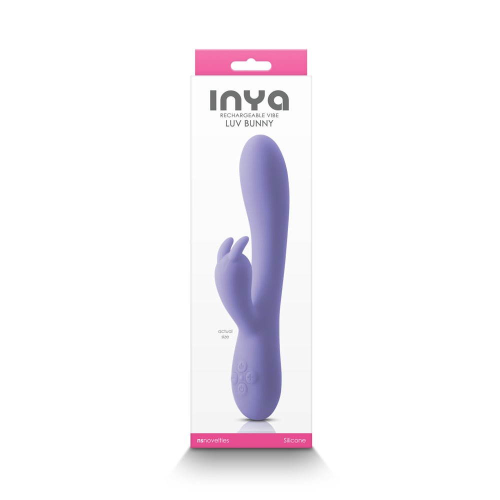 inya-luv-bunny-rechargeable-vibe-purple INYA Luv Bunny Rechargeable Vibe Purple - Image 1
