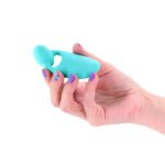 INYA Tease Rechargeable Vibrator with Suspended Bullet – Teal - Image 3