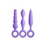 INYA Trio Kit Body-Safe Silicone Anal Plug Set – Purple - Image 2