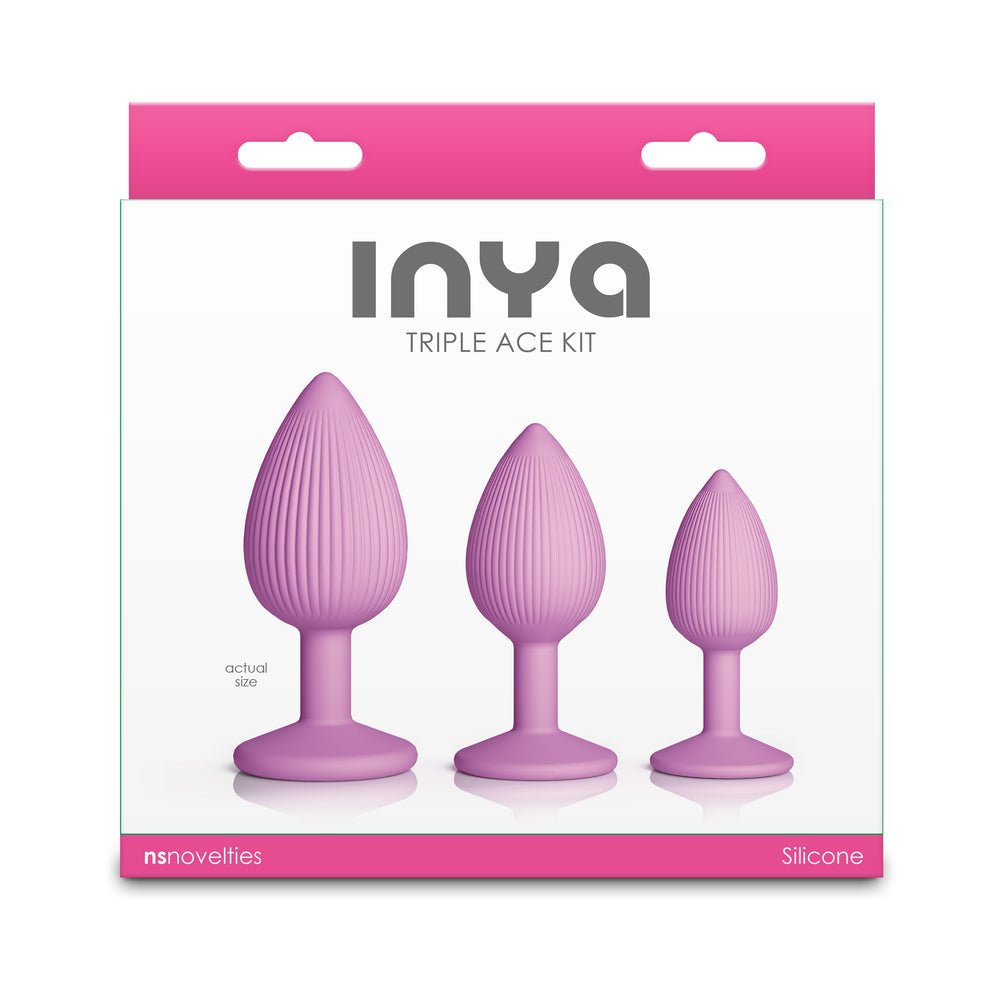 inya-triple-ace-plug-kit-blush INYA Triple Ace Plug Kit Blush - Image 1
