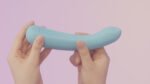 iroha tsuki+ AONAMI Rechargeable Vibrator with Vertical Movement – Blue - Image 2