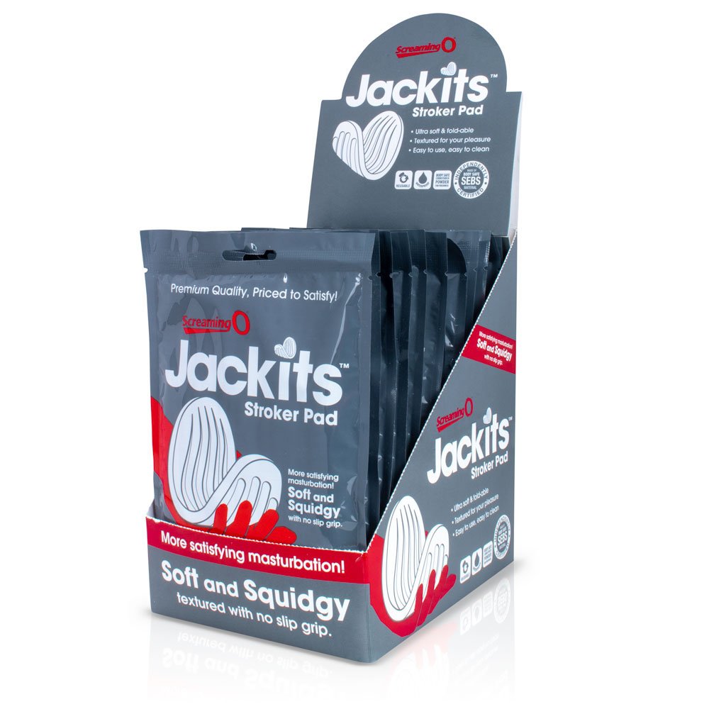 jackits-stroker-pad-12-count-pop-box-display Jackits Stroker Pad - 12 Count P.O.P. Box Display - Image 1