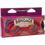 Japanese Bondage - Silicone Cuffs - Small - Black