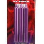 Japanese Drip Candles - 3 Pack - Purple