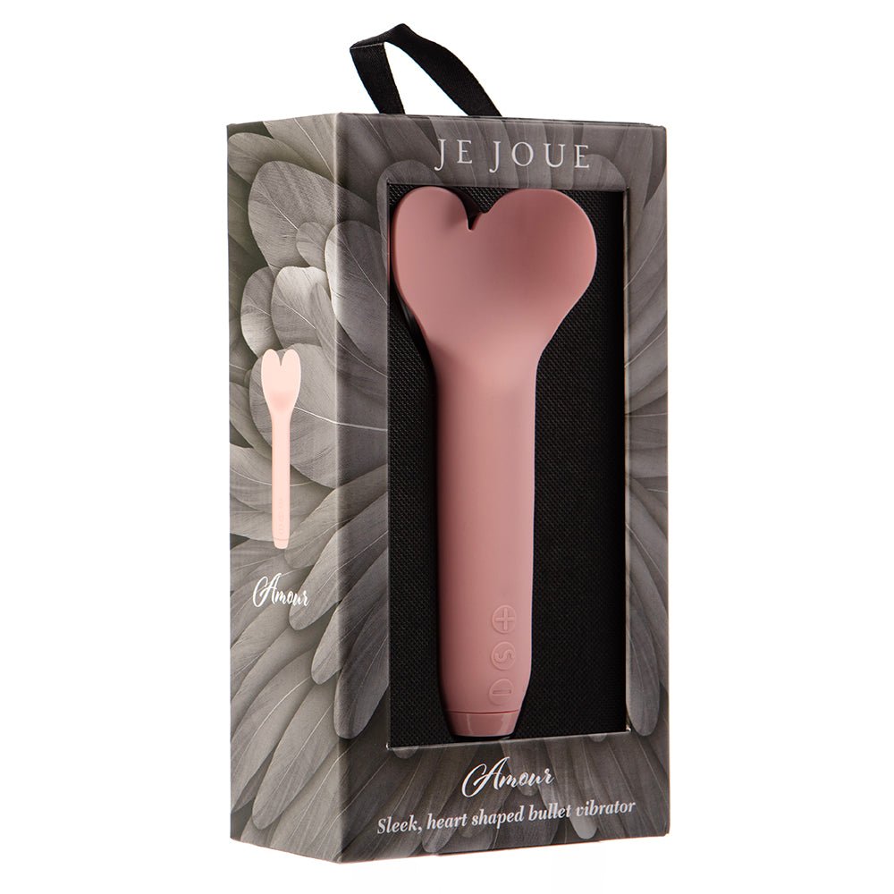 je-joue-amour-rechargeable-silicone-heart-shaped-fluttering-tip-bullet-vibrator-pale-rosette Je Joue Amour Rechargeable Silicone Heart-Shaped Fluttering Tip Bullet Vibrator Pale Rosette - Image 1