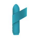 Je Joue Classic Bullet Vibrator Rechargeable Silicone Teal - Image 5