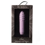 Je Joue Duet Rechargeable Silicone Multi-Surfaced Bullet Vibrator Lilac - Image 6