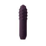 Je Joue Duet Rechargeable Silicone Multi-Surfaced Bullet Vibrator Purple - Image 2