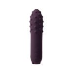 Je Joue Duet Rechargeable Silicone Multi-Surfaced Bullet Vibrator Purple - Image 3
