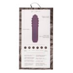 Je Joue Duet Rechargeable Silicone Multi-Surfaced Bullet Vibrator Purple - Image 8
