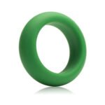 Je Joue Medium Stretch Silicone Cock Ring – Green - Image 5