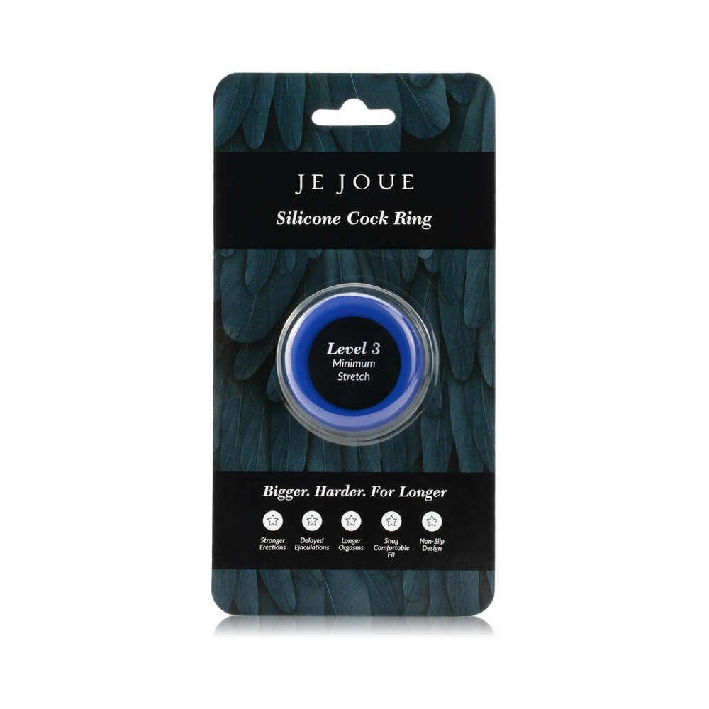 je-joue-silicone-ring-minimum-stretch-blue Je Joue Silicone Ring Minimum Stretch Blue - Image 1