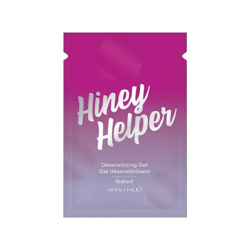 jelique-hiney-helper-desensitizing-gel-03-oz-foil Jelique Hiney Helper Desensitizing Gel .03 oz Foil - Image 1