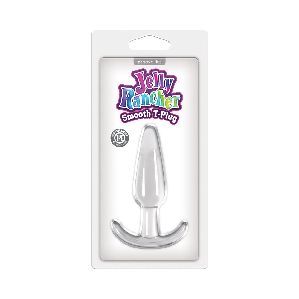 jelly-rancher-smooth-t-plug-clear Jelly Rancher Smooth T-Plug Clear - Image 1