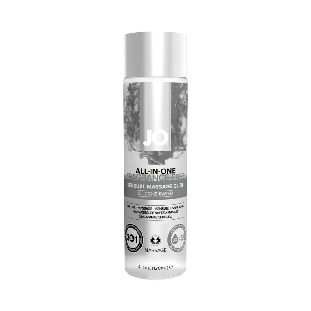 jo-all-in-one-sensual-massage-glide-fragrance-free-4-oz JO All-In-One Sensual Massage Glide Fragrance Free 4 oz. - Image 1