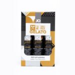 JO Tri Me Triple Pack Gelato Flavored Water-Based Lubricant 3-Pack - Image 5