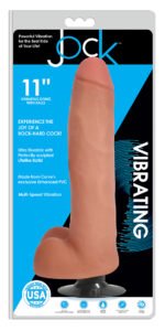 Jock 11 Inch Vibrating Dong With Balls