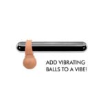 Jock 28x Vibrating Silicone Balls Large – Vanilla - Image 10