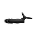 JOCK Enhancers Double Thrust Thrusting & Vibrating C-Ring with Remote – Black - Image 6