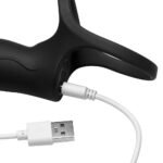 JOCK Enhancers Double Thrust Thrusting & Vibrating C-Ring with Remote – Black - Image 10