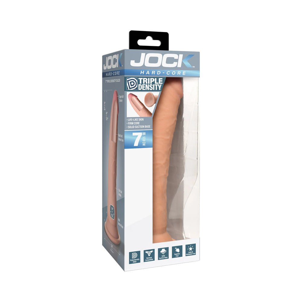 jock-hard-core-7-in-triple-density-dildo JOCK Hard-Core 7 in. Triple Density Dildo - Image 1