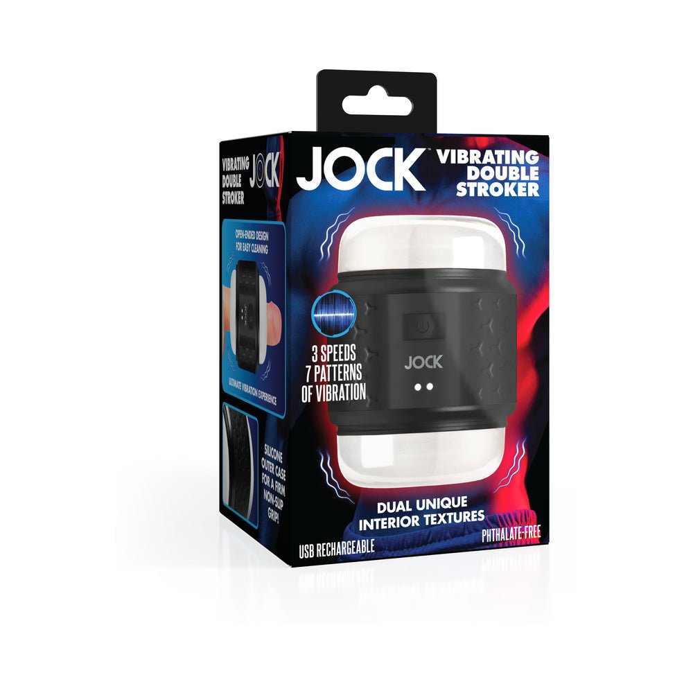 jock-vibrating-double-stroker JOCK Vibrating Double Stroker - Image 1