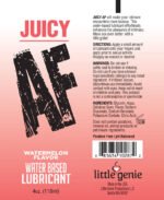 Juicy Af - Watermelon Water Based Flavored Lubricant - 2 Oz - Image 2