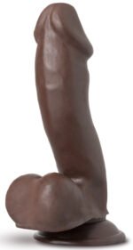 Au Naturel - Troy - 6 Inch Dildo - Chocolate - Image 2