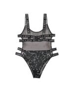 Karma's a Bitch Bodysuit - Black - M/l