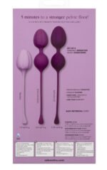 Kegel Training 3-Piece Set - Purple - Image 2
