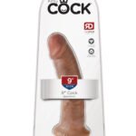 King Cock 9 Inch Cock - Tan