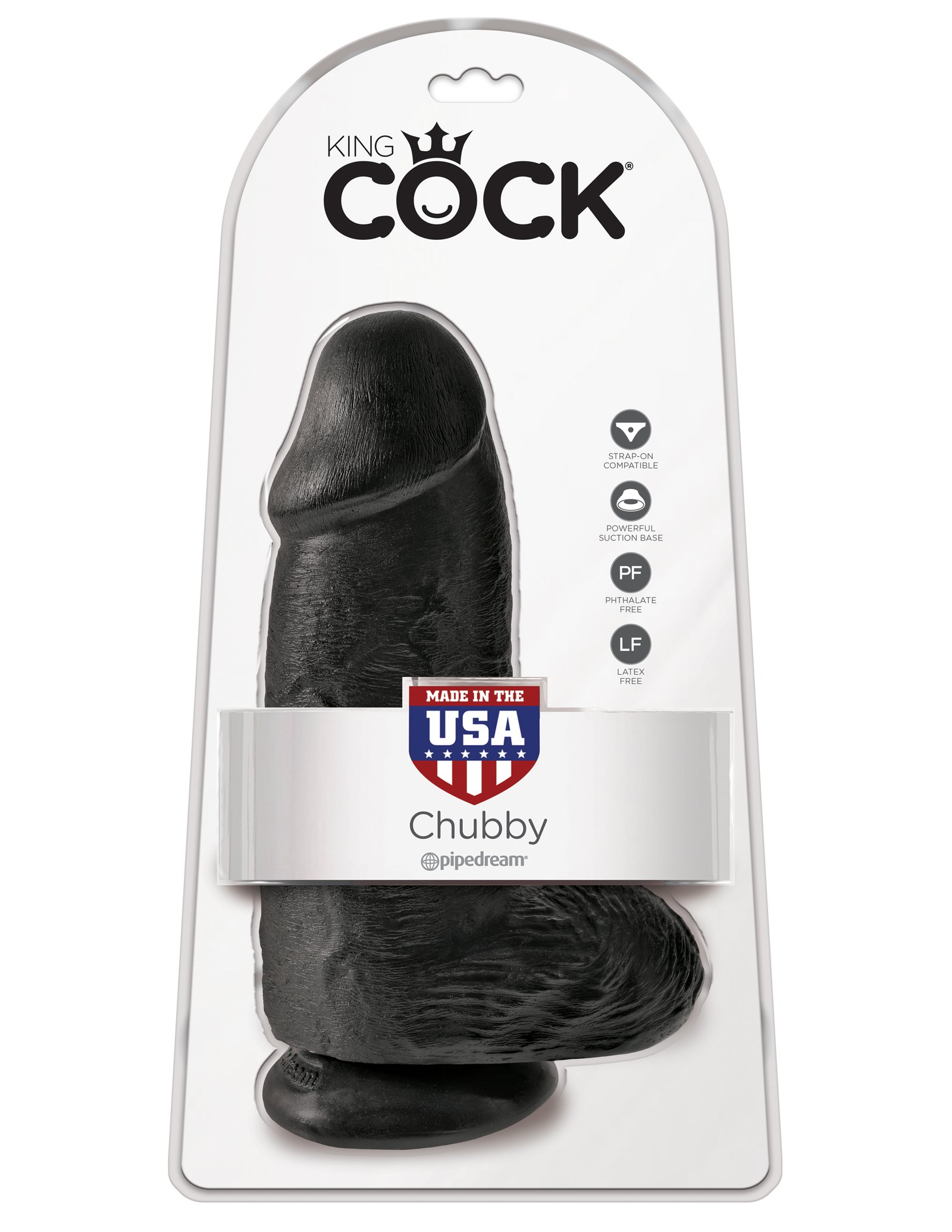 king-cock-chubby-black King Cock Chubby - Black - Image 1