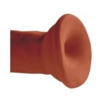 King Cock Plus 6 in. Triple Density Realistic Dildo with Suction Cup – Brown - Image 5