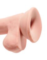 King Cock Plus Triple Density 6.5 Inch Cock With Balls - Light - Image 5