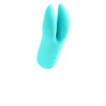 Kitti Rechargeable Dual Vibe - Tease Me Turquoise - Image 6