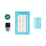 Le Wand All That Glimmers Petite Rechargeable Vibrating Wand Massager Light Blue Special Edition Set - Image 7