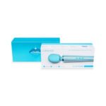 Le Wand All That Glimmers Petite Rechargeable Vibrating Wand Massager Light Blue Special Edition Set - Image 9