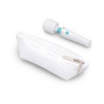 Le Wand Classique Mini Rechargeable Vibrating Wand Massager – White - Image 2